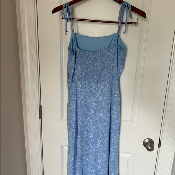 Lola Grace Blue Midi Sundress - Picture 3 of 3